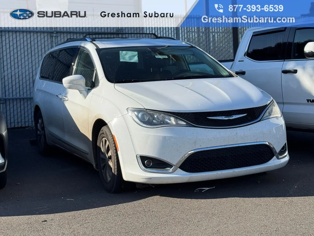 Used 2019 Bright White Clearcoat Chrysler Touring L image 1