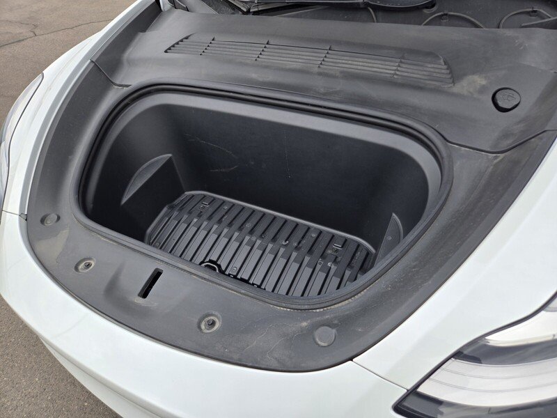 Used 2021 Pearl White Multi-Coat TESLA LONG RANGE AWD image 17