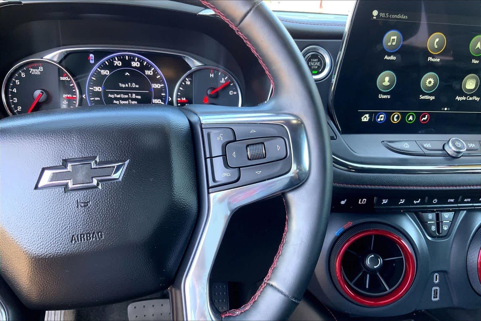 Used 2023 Radiant Red Tintcoat Chevrolet RS image 23