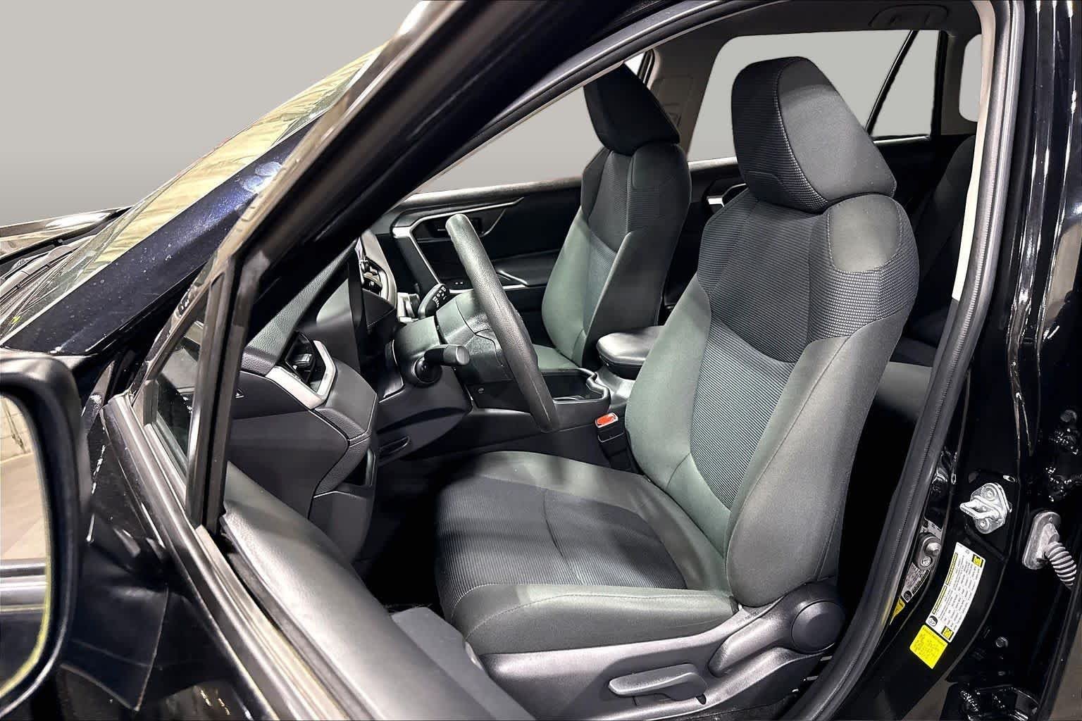 Certified Used 2023 Midnight Black Metallic Toyota LE image 8