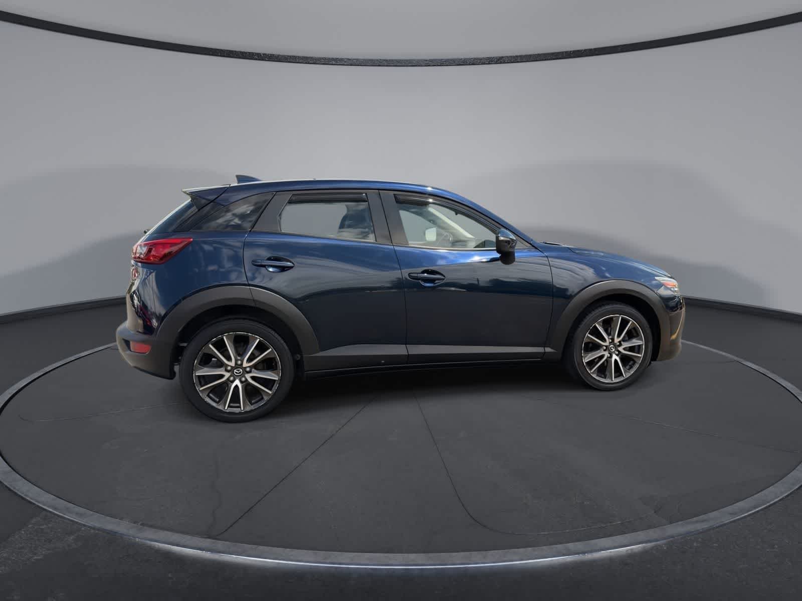 Used 2017 Deep Crystal Blue Mica Mazda Touring image 9