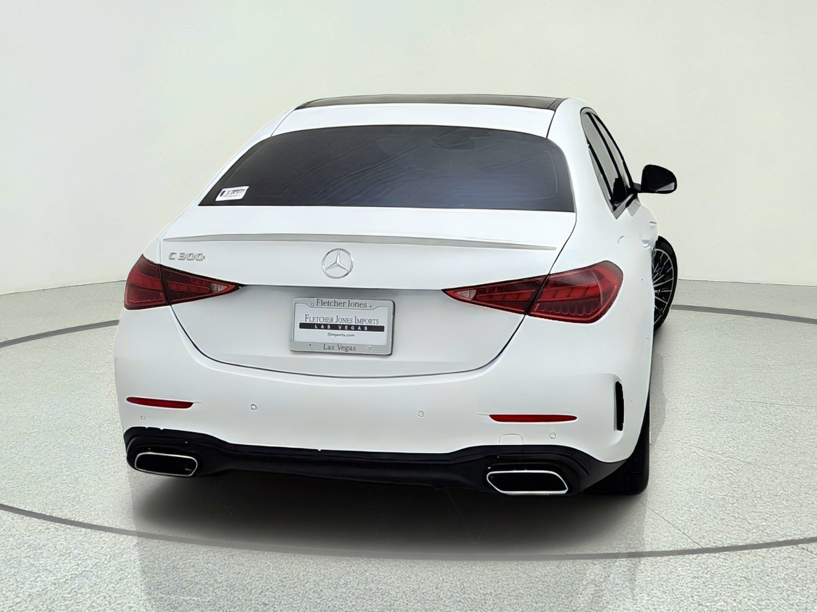 Certified Used 2024 MANUFAKTUR Moonlight White Metallic Mercedes-Benz C 300 image 7