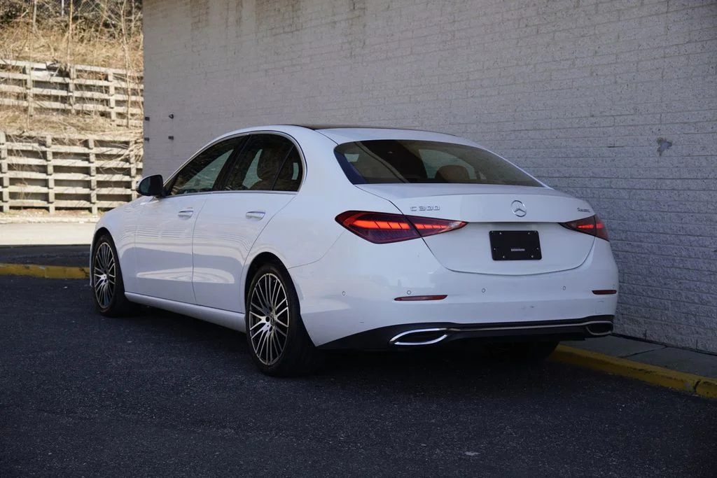 Used 2024 White Mercedes-Benz C 300 image 4