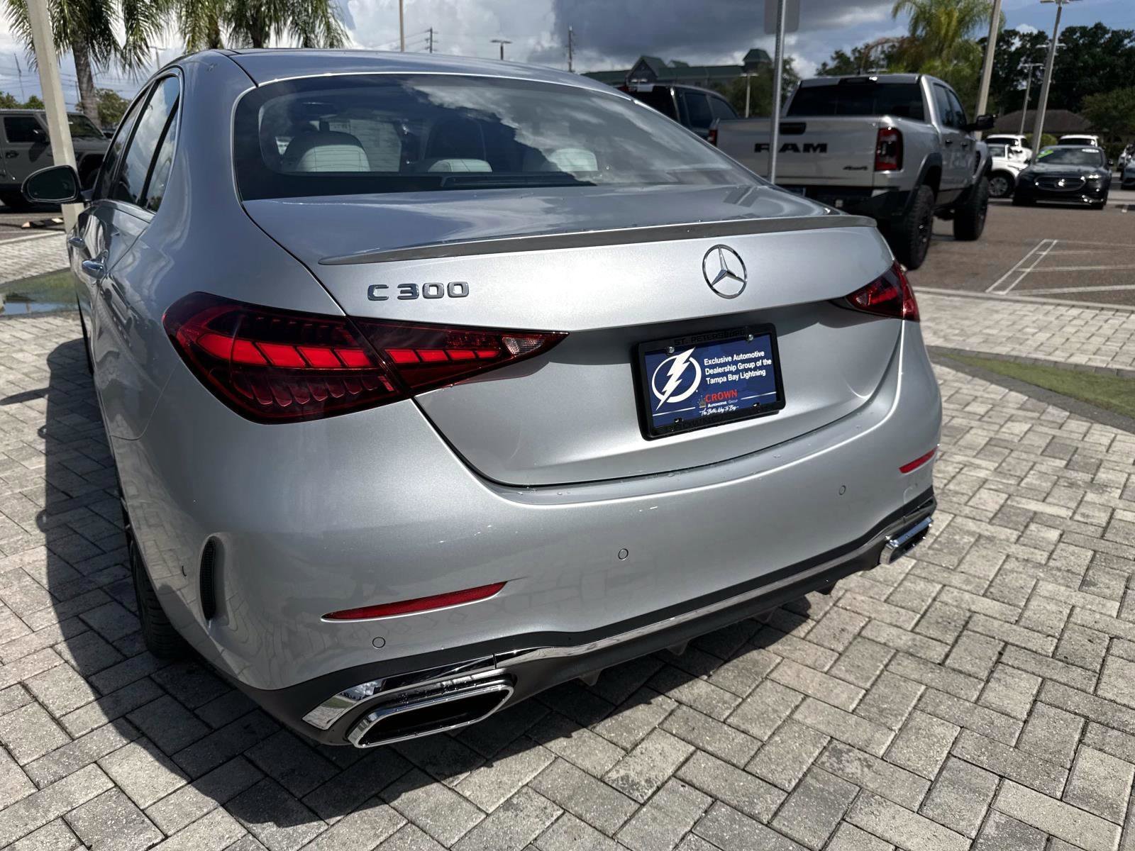 New 2026 Silver Metallic Mercedes-Benz C 300 Sedan image 9