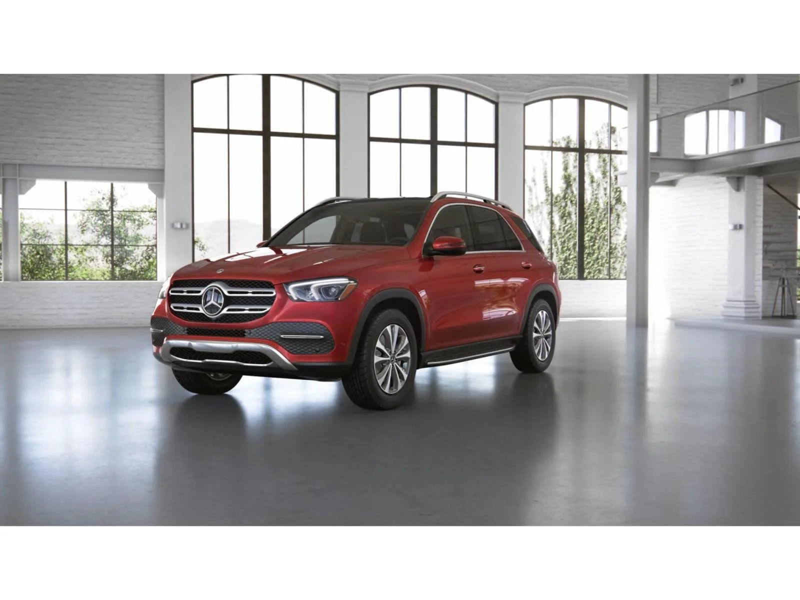 Used 2022 MANUFAKTUR Cardinal Red Metallic Mercedes-Benz GLE 350 image 40