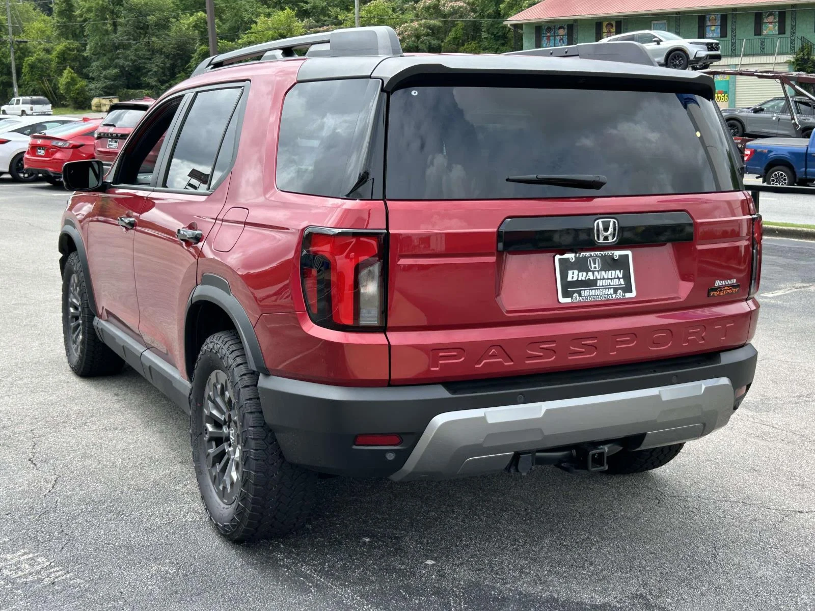 New 2026 Radiant Red Metallic II Honda TRAILSPORT AWD image 3