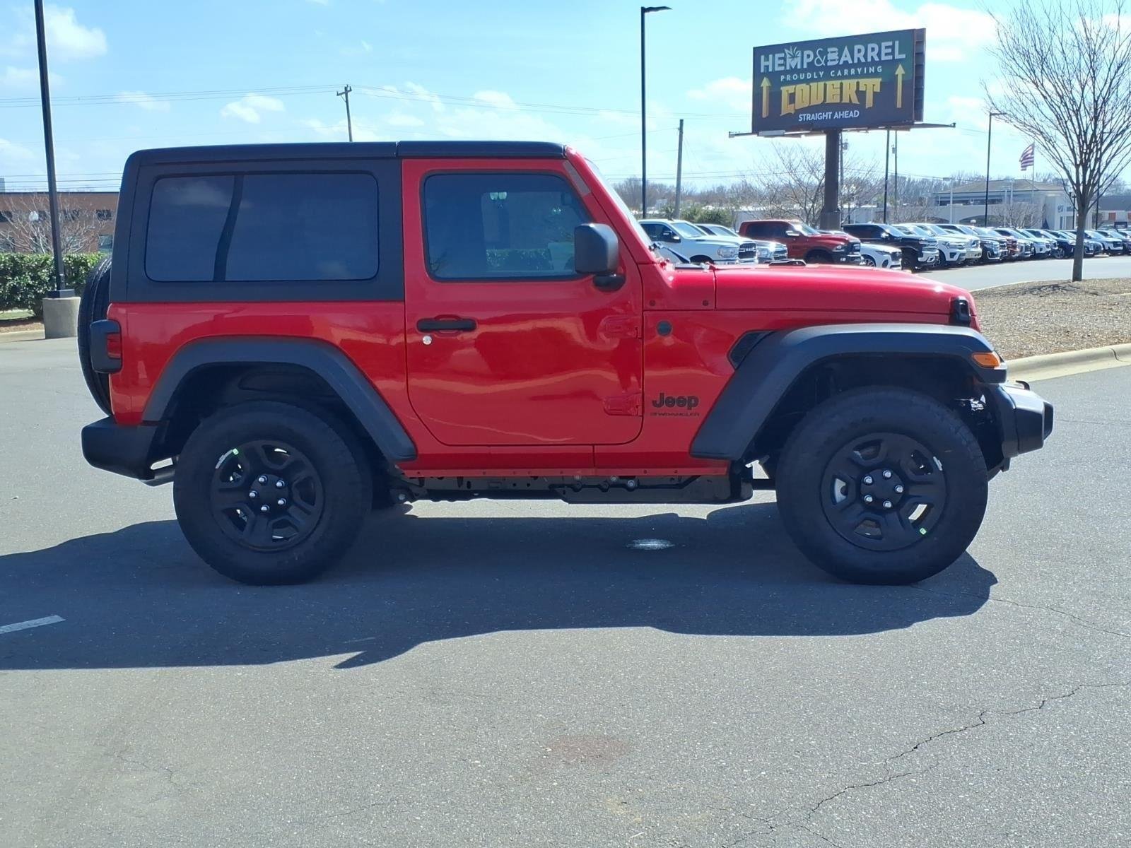 New 2026 Firecracker Red Clear-Coat Exterior Paint Jeep Sport image 10