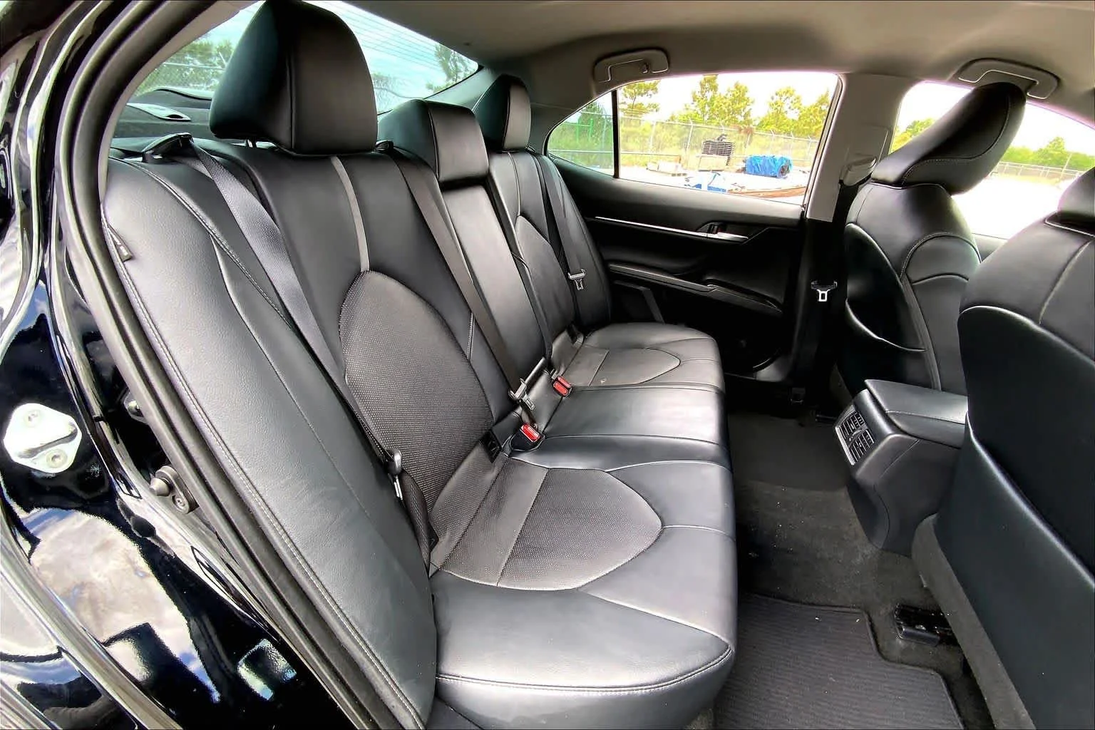 Used 2021 Midnight Black Metallic Toyota XSE image 19
