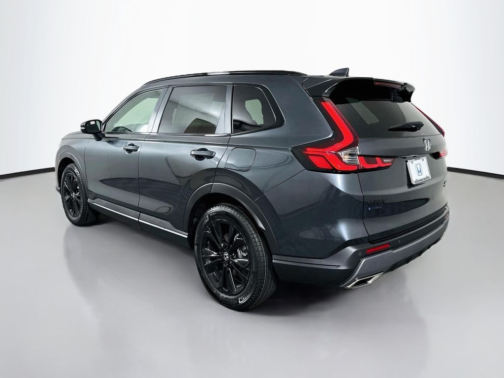 New 2027 Meteorite Gray Metallic Honda Sport Touring Hybrid AWD image 7