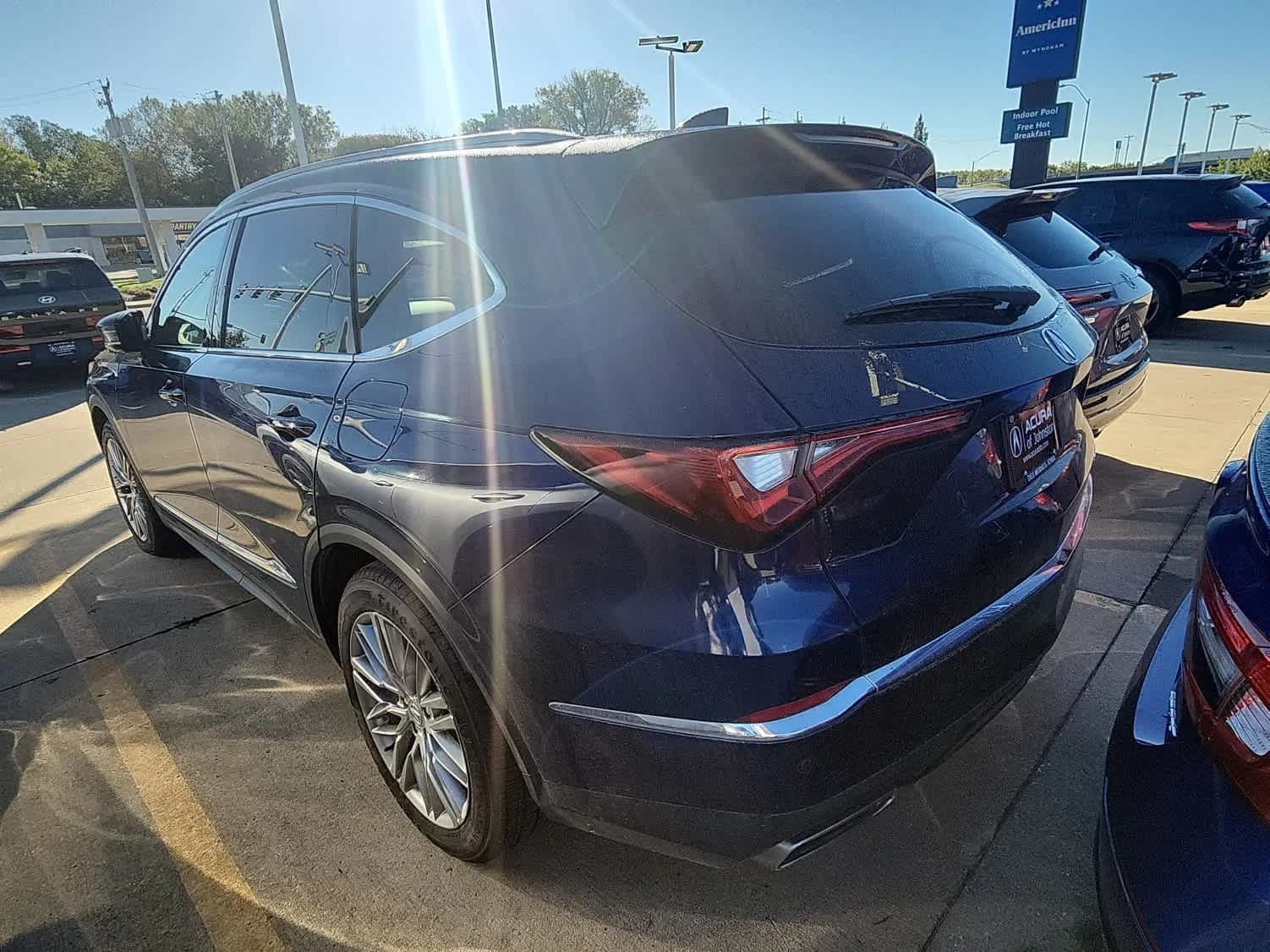 Used 2022 Fathom Blue Pearl Acura w/Advance Package image 7