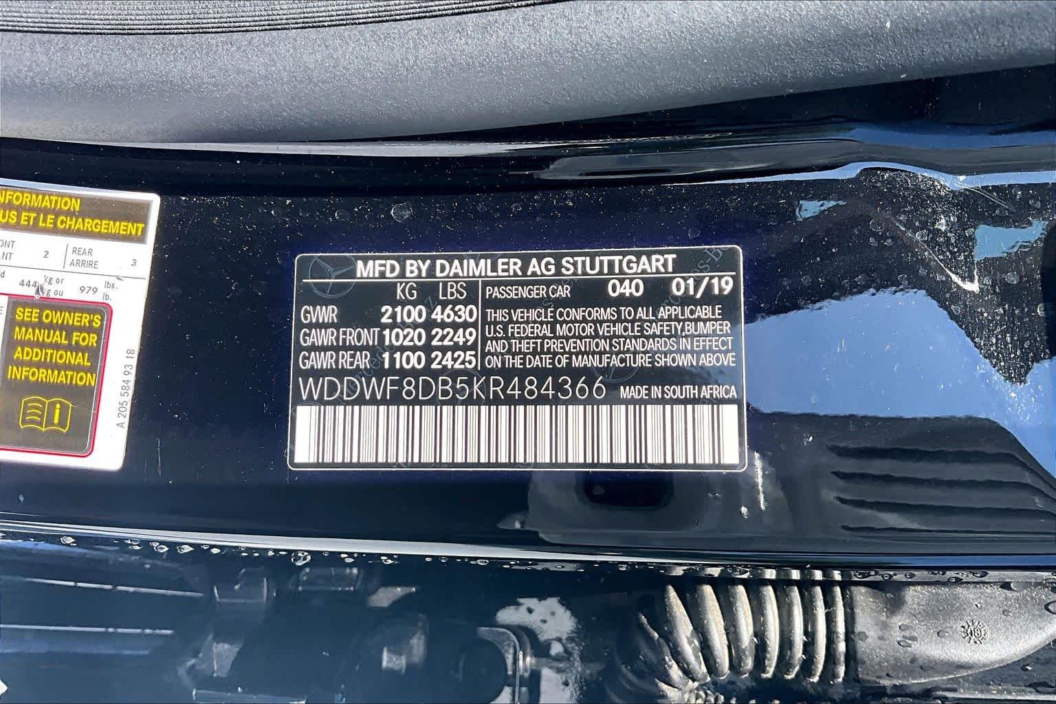 Used 2019 Obsidian Black Metallic Mercedes-Benz C 300 image 31