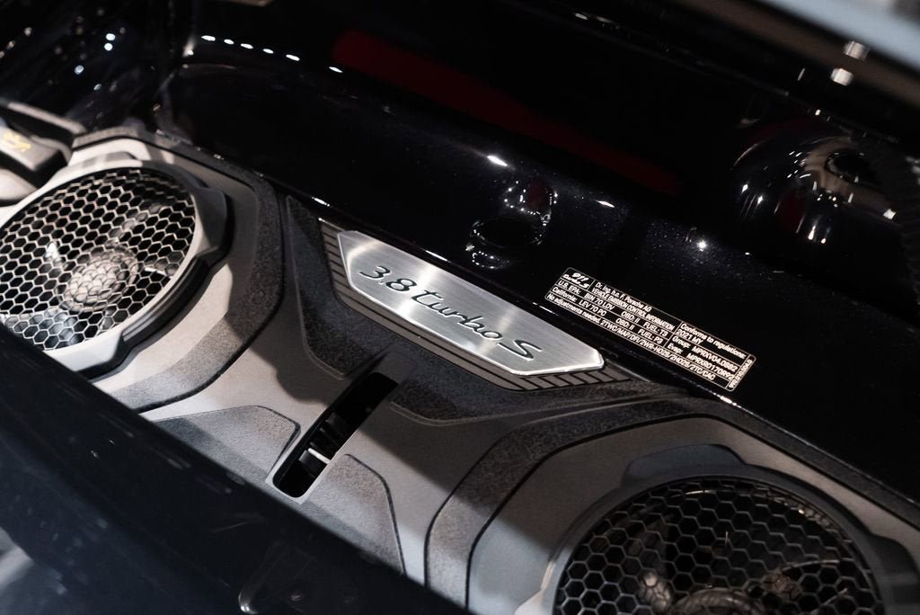 Used 2021 Jet Black Metallic Porsche Turbo S image 20