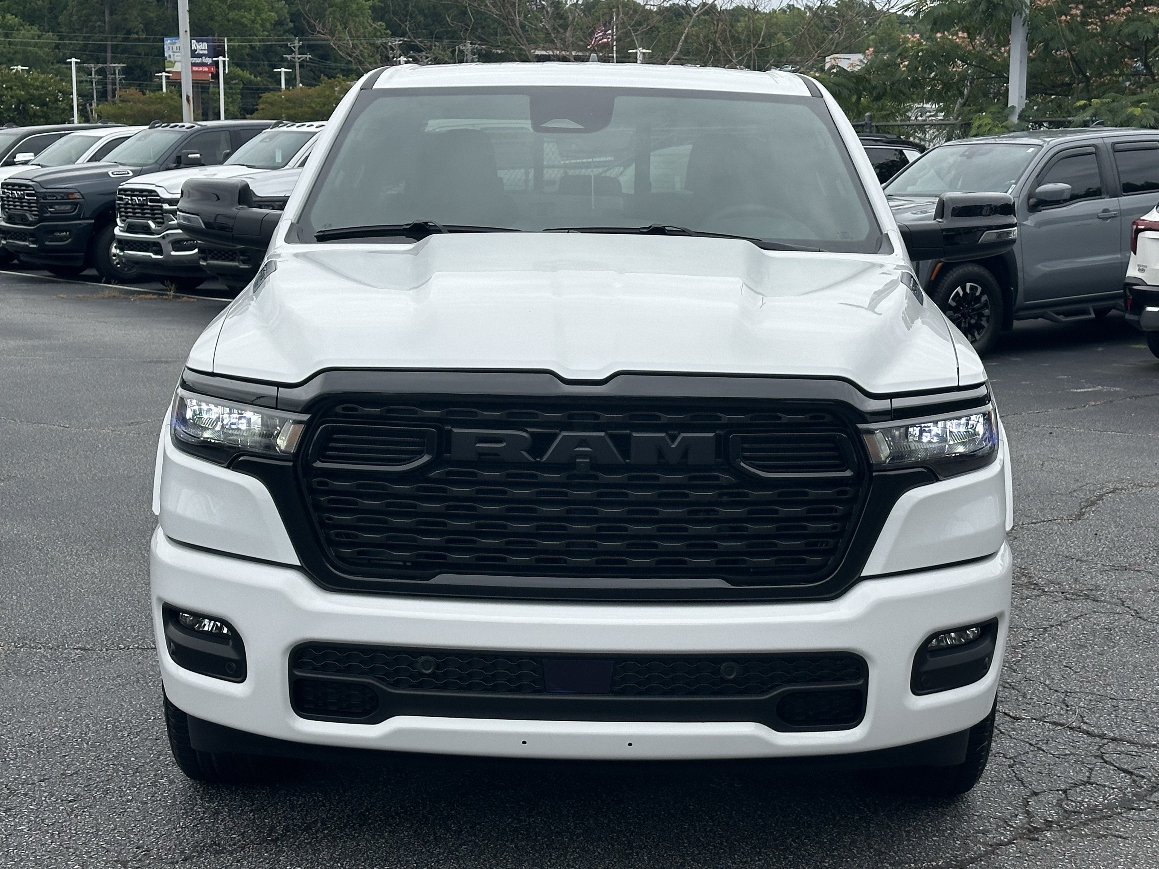 New 2026 Bright White Clear-Coat Exterior Paint RAM Big Horn image 3