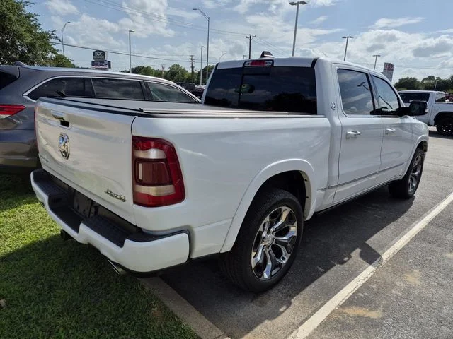 Used 2019 Ivory White Tri-Coat Pearlcoat Ram Limited image 3
