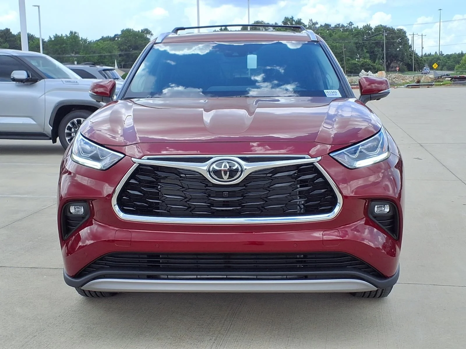 New 2026 Red Toyota Platinum image 4