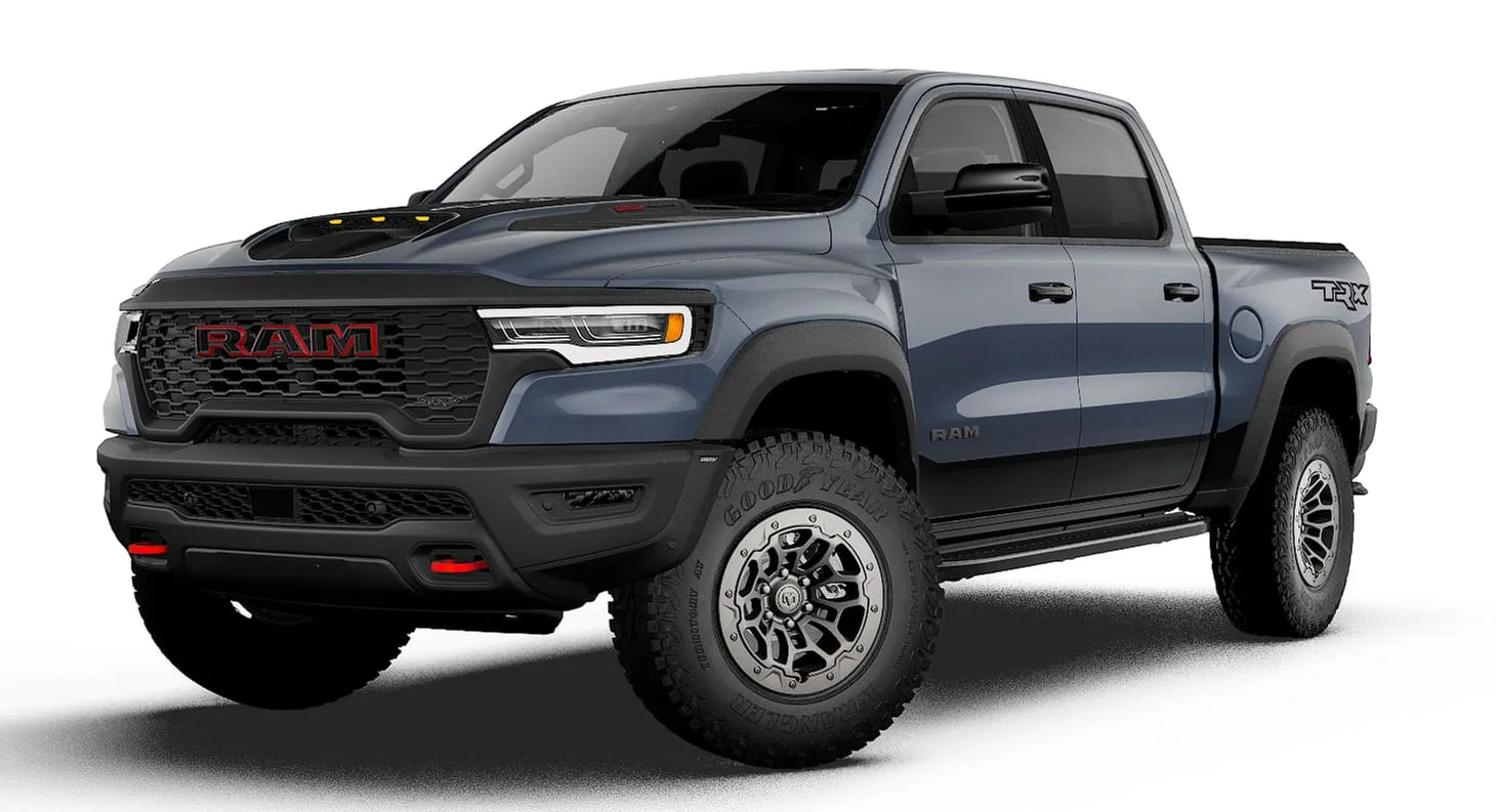 New 2027 Forged Blue Metallic Exterior Paint RAM TRX image 13
