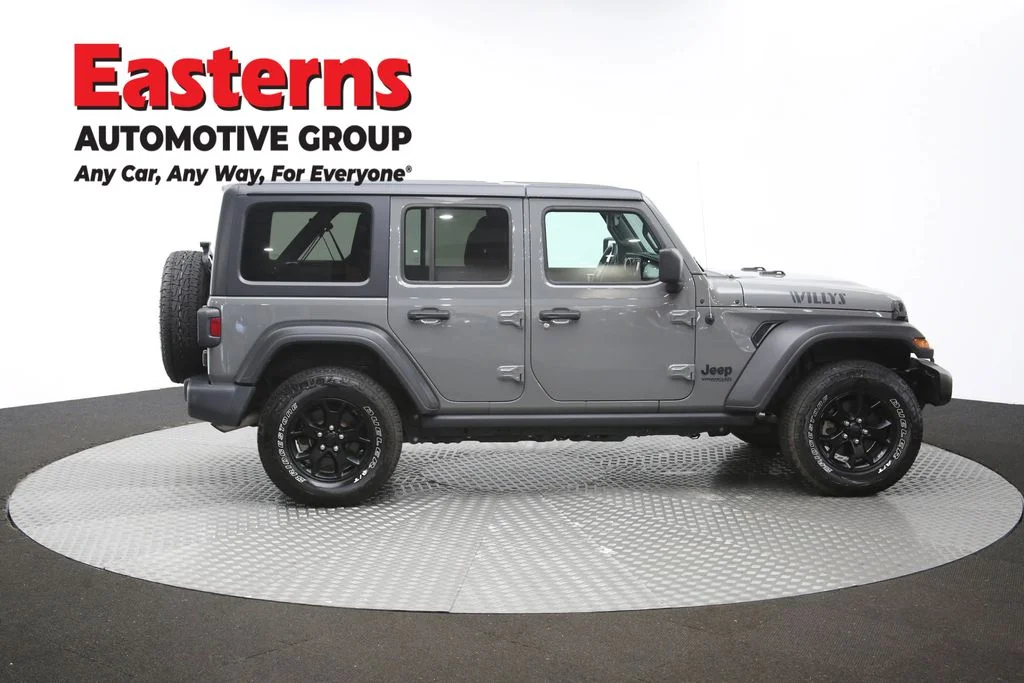 Used 2021 Gray Jeep Unlimited Willys image 42