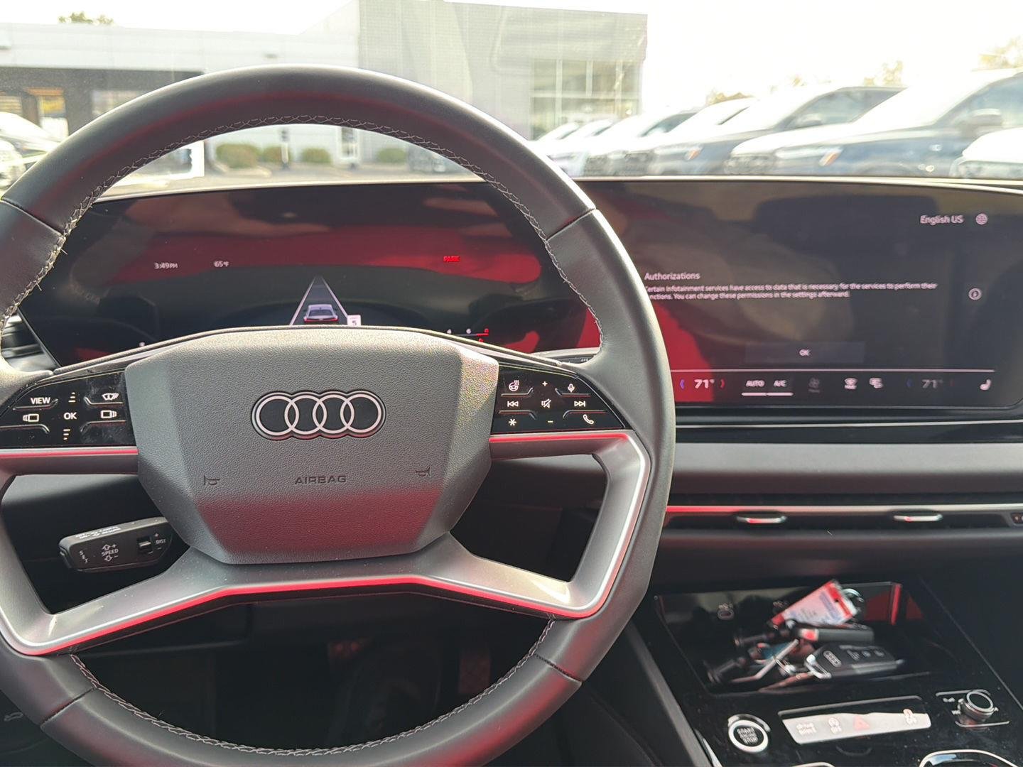 Used 2025 Horizon Blue Metallic Audi Premium Plus image 11