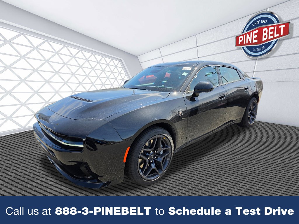New 2026 Diamond Black Crystal Pearlcoat Dodge Scat Pack Plus image 1