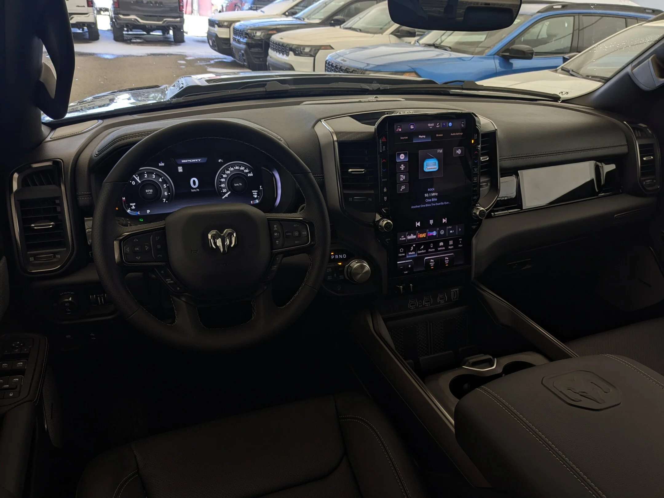 New 2026 Grey RAM Sport - - Night Edition - Level 1 Grp - Pano Sunroof - Harman/Kardon Audio & More! image 25