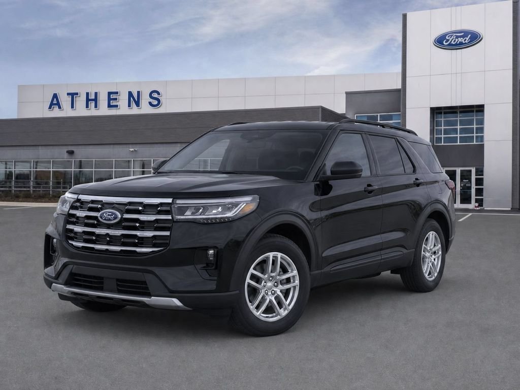 New 2026 Agate Black Metallic Ford Active image 2
