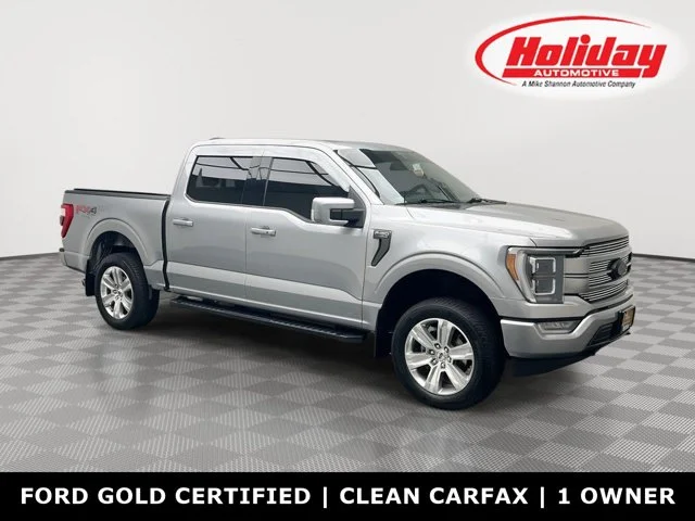 Used 2021 Gray Ford LARIAT image 1