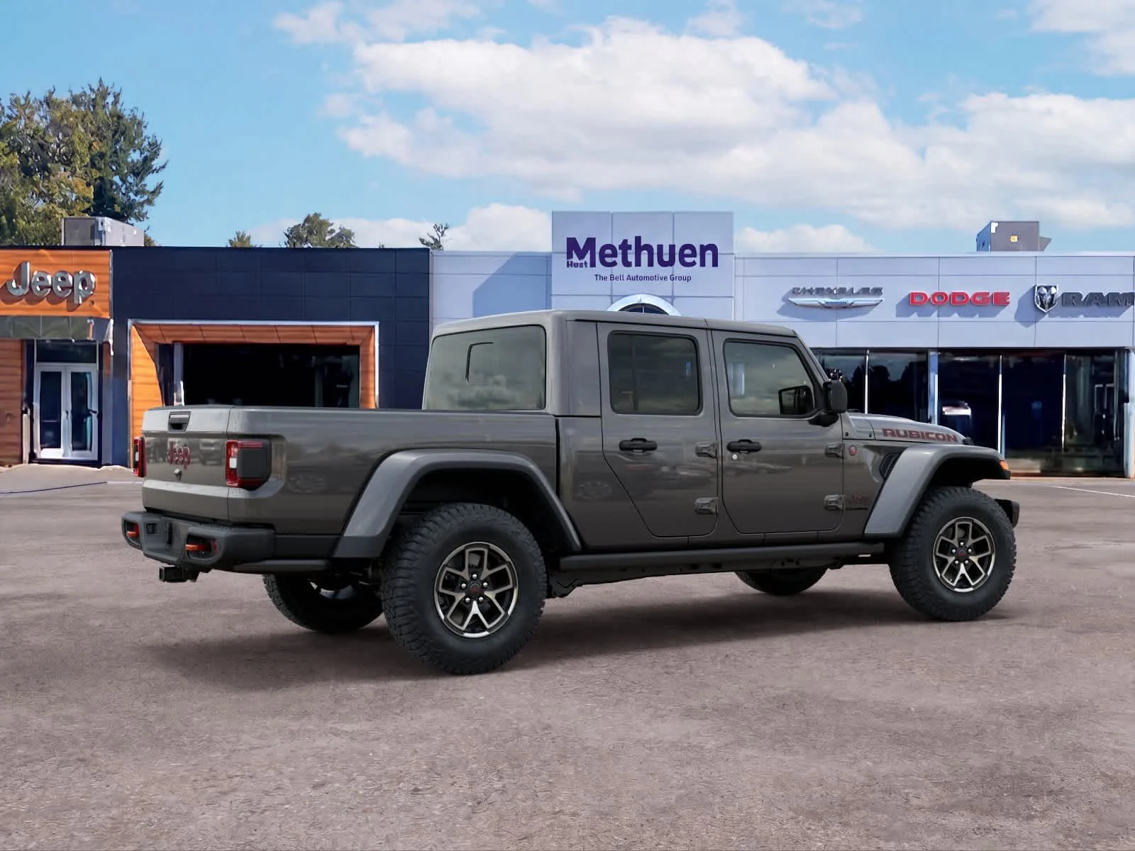 New 2026 Granite Crystal Metallic Clearcoat Jeep Rubicon X image 4