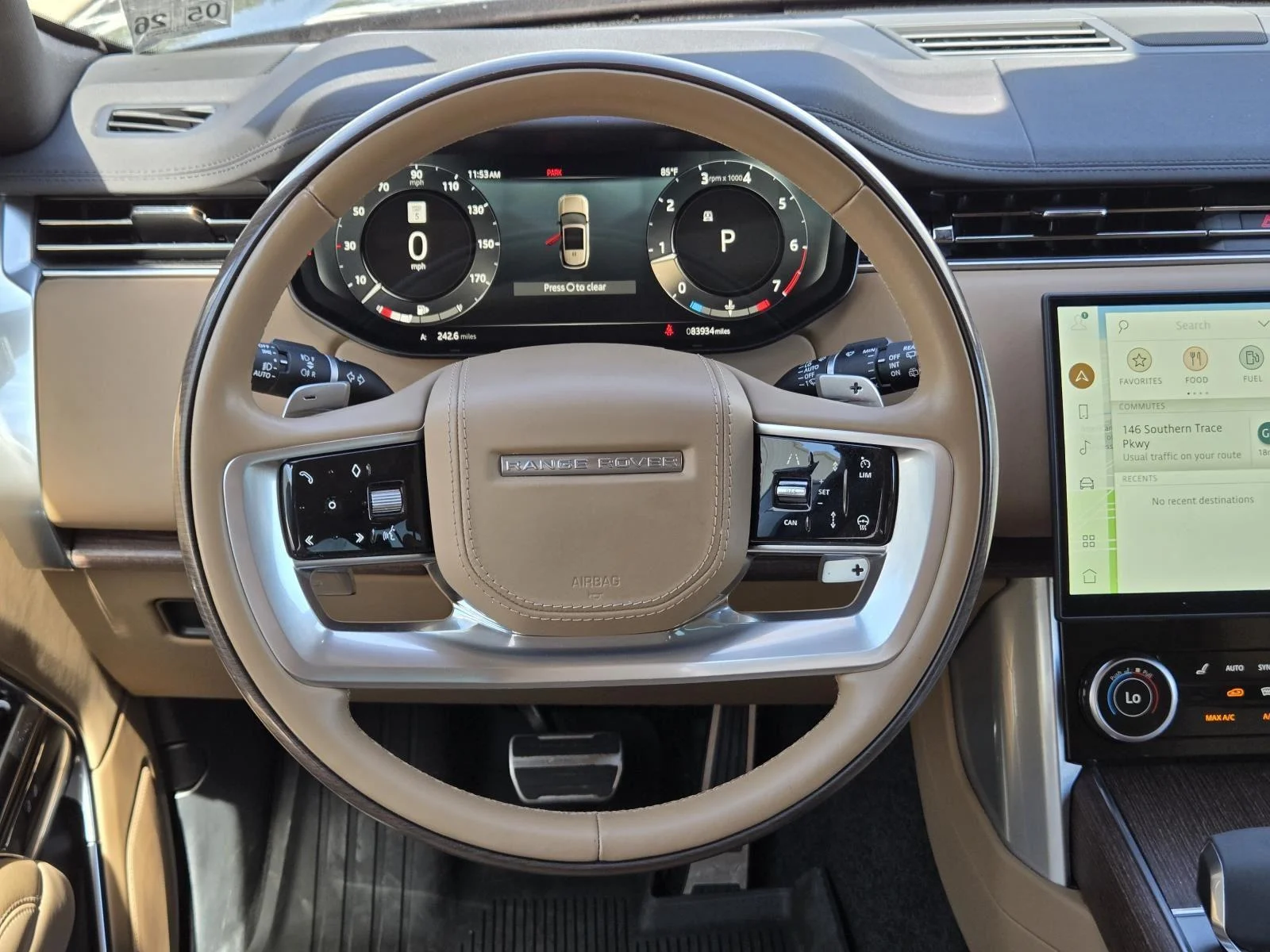 Used 2023 Santorini Black Metallic Land Rover SE image 34