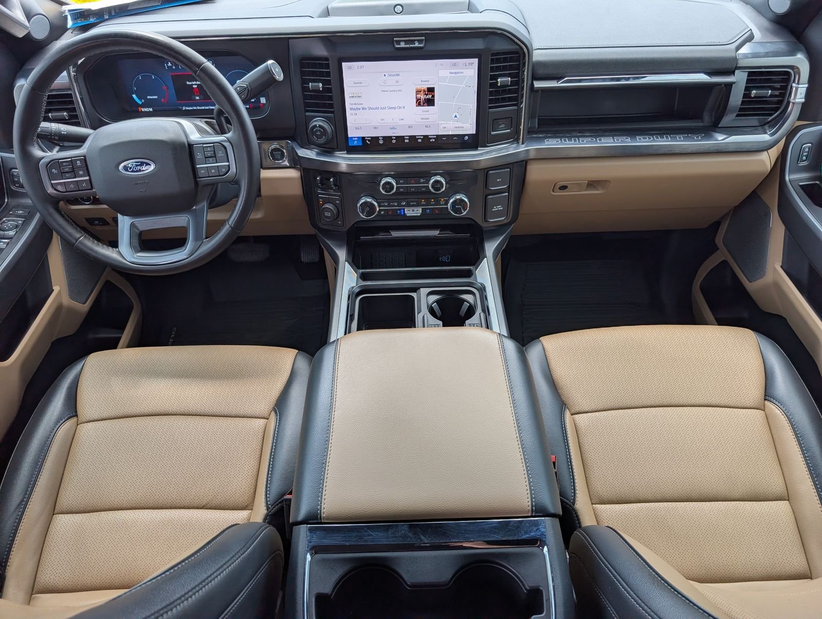 Used 2025 Race Red Ford Lariat image 5