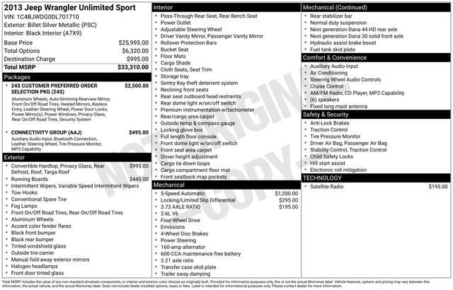 Used 2013 Silver Jeep Unlimited Sport image 8