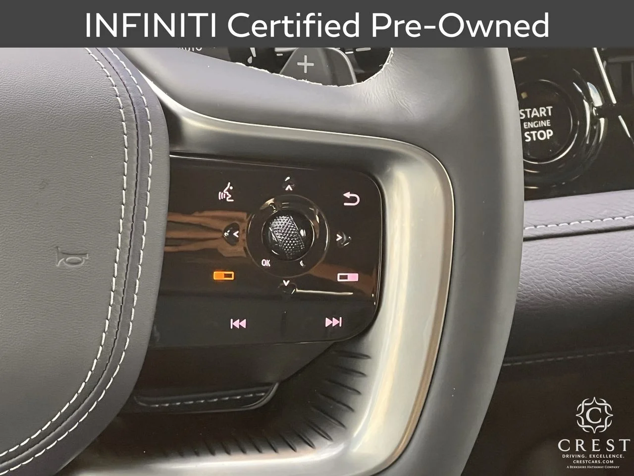 Certified Used 2026 Radiant White INFINITI SPORT image 16