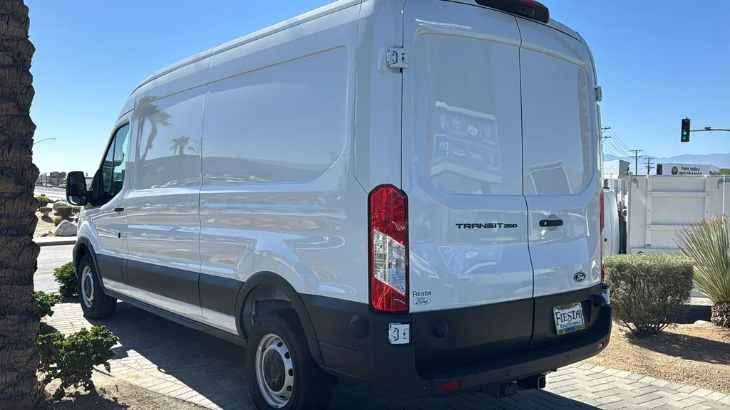 New 2026 Oxford White Ford Cargo Van image 2
