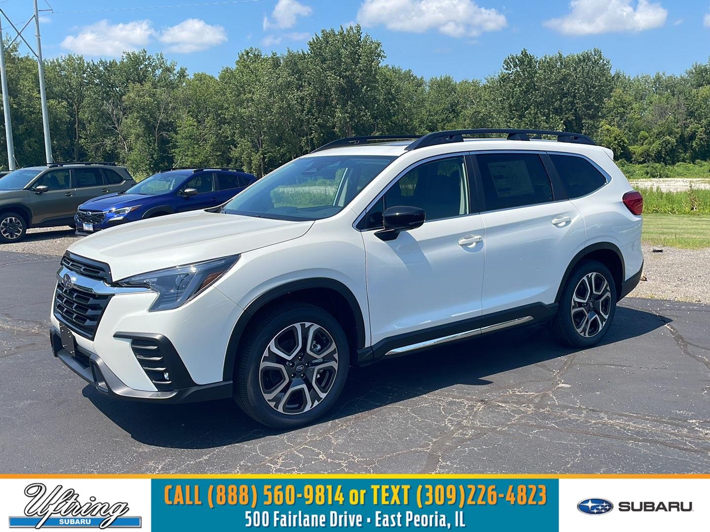 New 2026 CRYSTAL WHITE PEARL Subaru Limited 7-Passenger image 1
