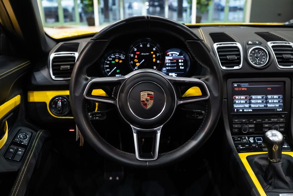 Used 2016 Racing Yellow Porsche Spyder image 5