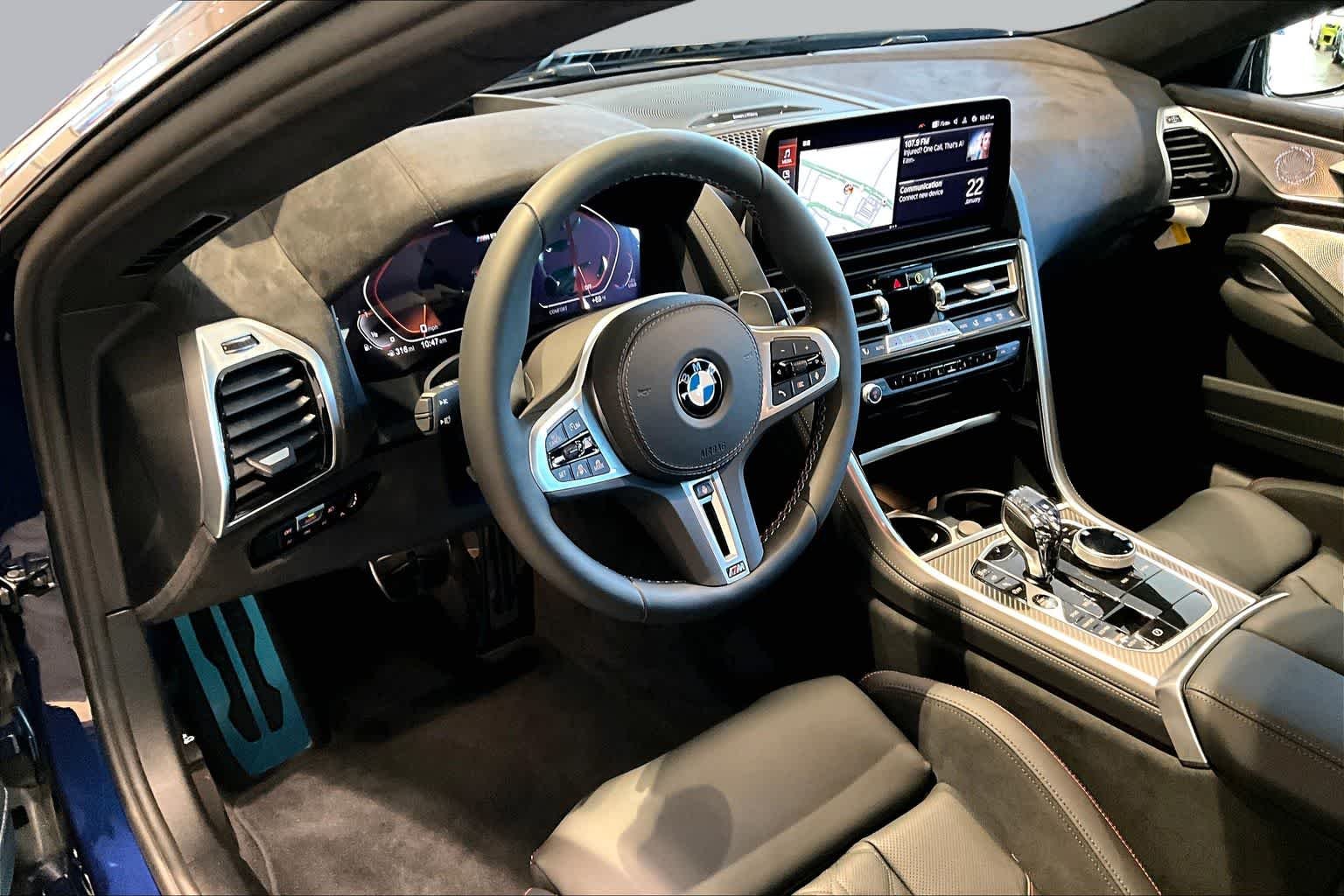New 2026 Mauritius Blue Metallic BMW M850i image 8