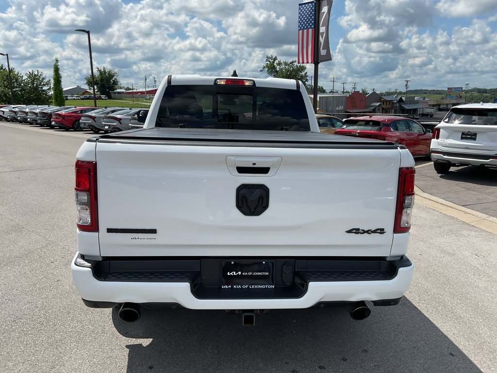 Used 2022 Bright White Clearcoat Ram Big Horn image 9