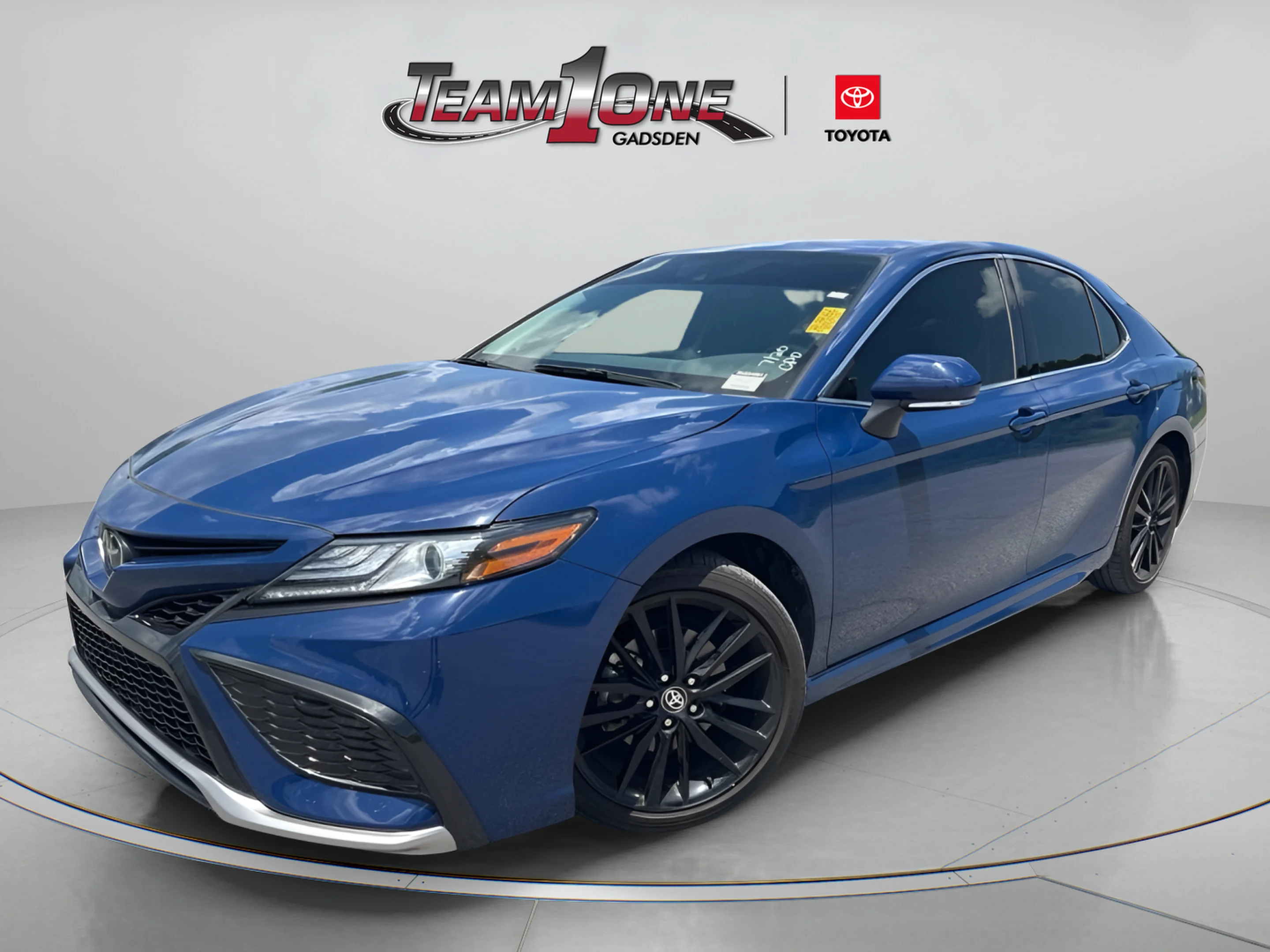 Used 2024 Blue Toyota XSE image 3