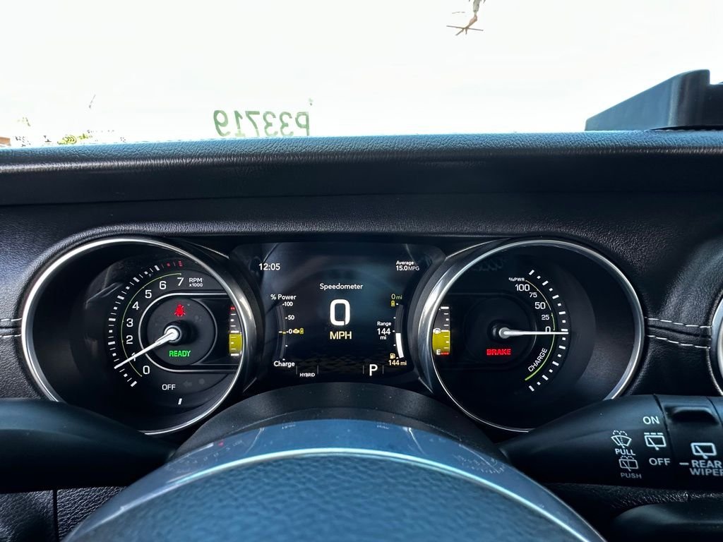 Used 2023 Silver Jeep Sahara 4xe image 22