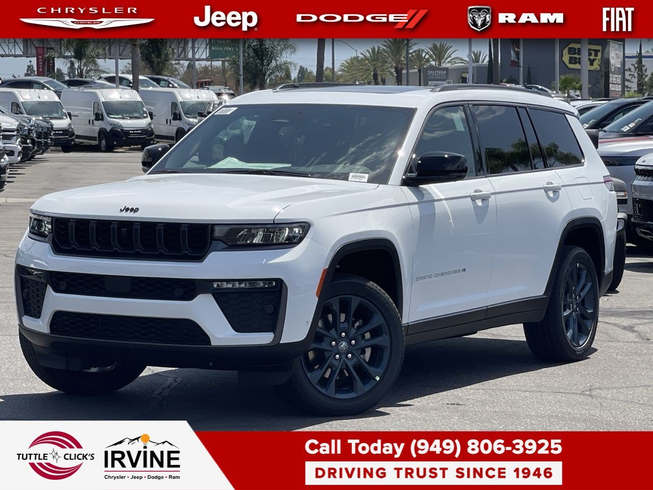 New 2026 Bright White Clear-Coat Exterior Paint Jeep 85th Anniversary Edition image 1