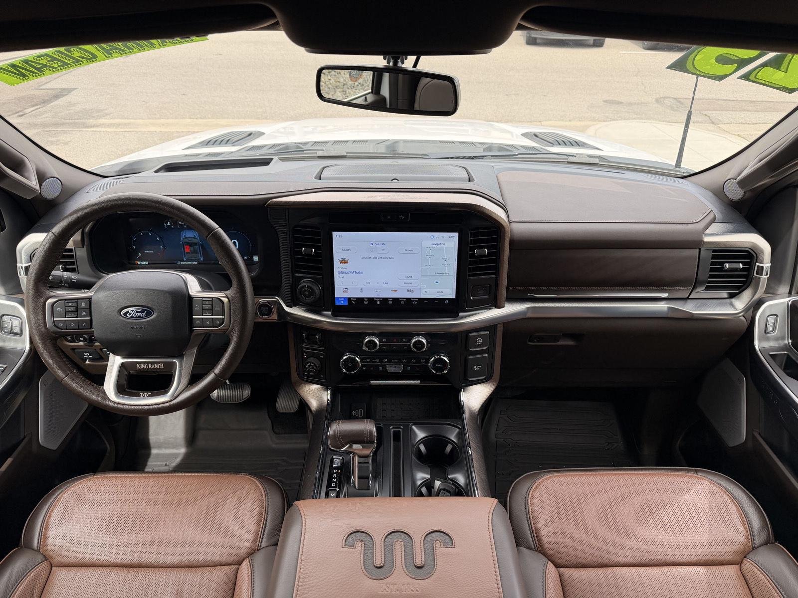 Used 2025 Star White Metallic Tri-Coat/Marsh Gray Ford King Ranch image 16