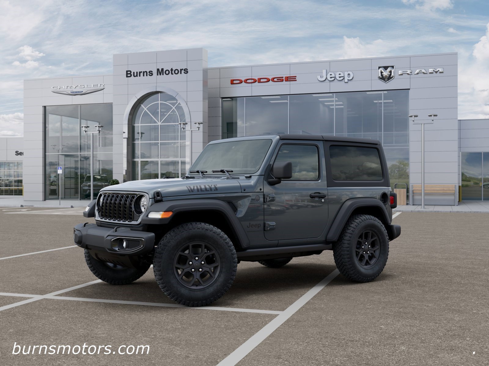 New 2026 Anvil Clear-Coat Exterior Paint Jeep Willys 2-Door image 2