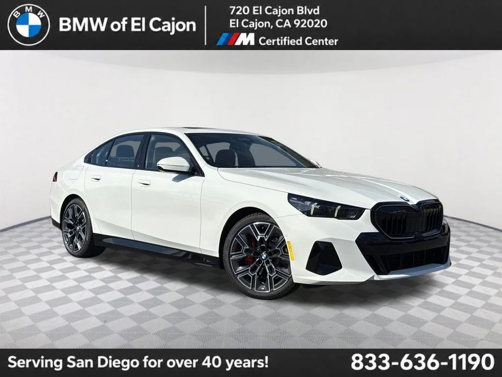 New 2027 White BMW 530i image 1