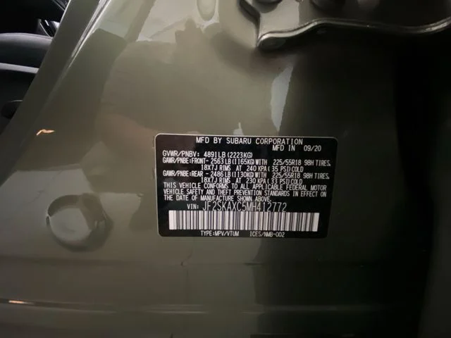 Used 2020 Blue Subaru Touring image 28