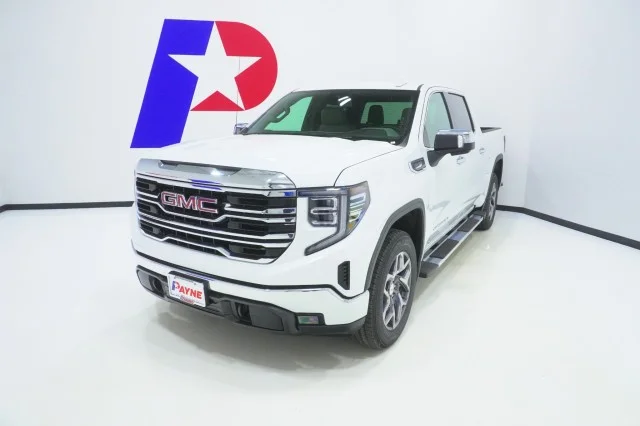 New 2026 Summit White GMC SLT image 1
