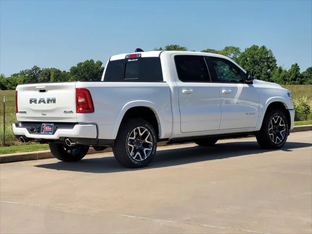New 2026 Bright White Clear-Coat Exterior Paint RAM Laramie image 3