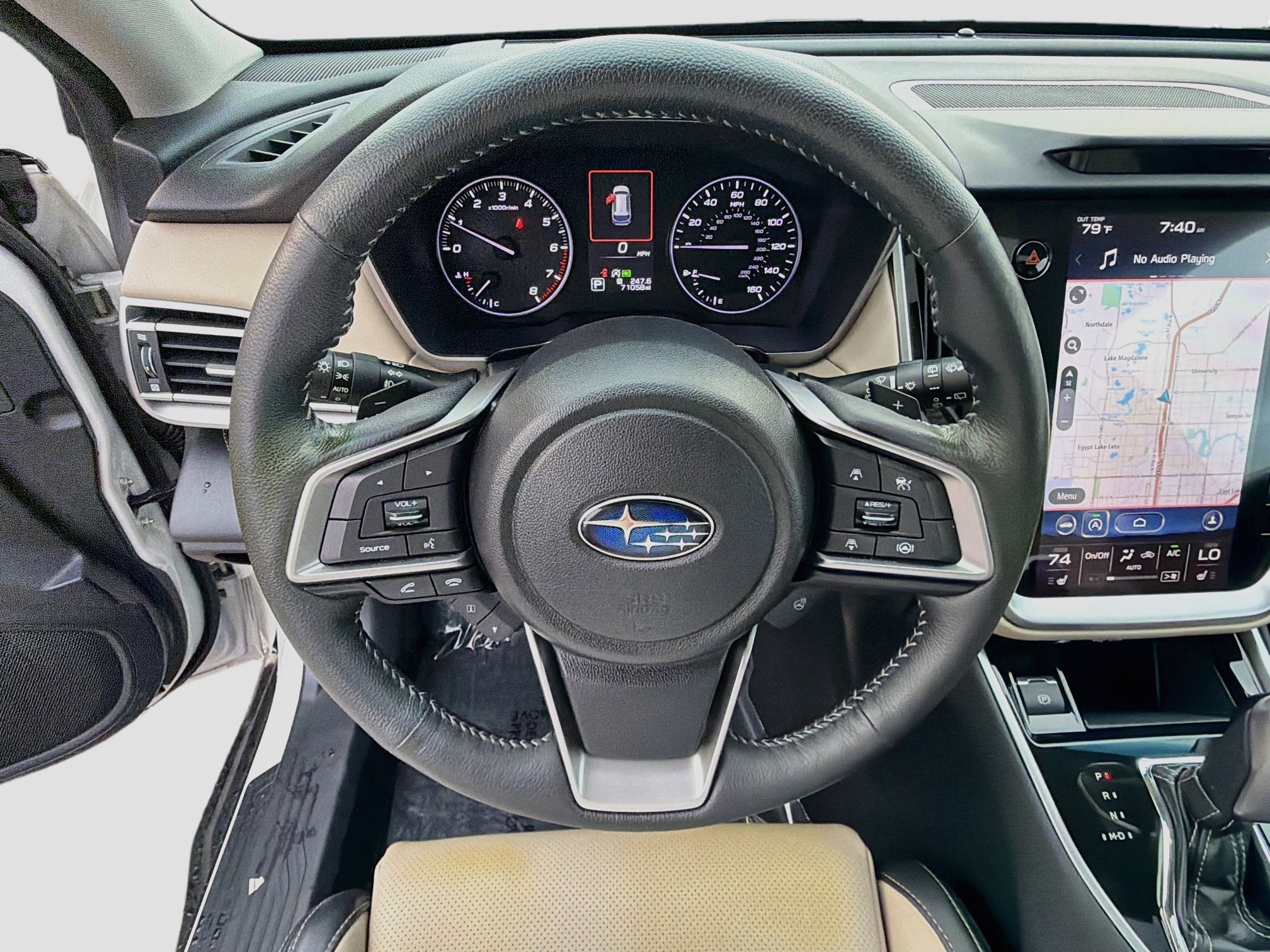 Used 2020 Crystal White Pearl Subaru Limited image 40