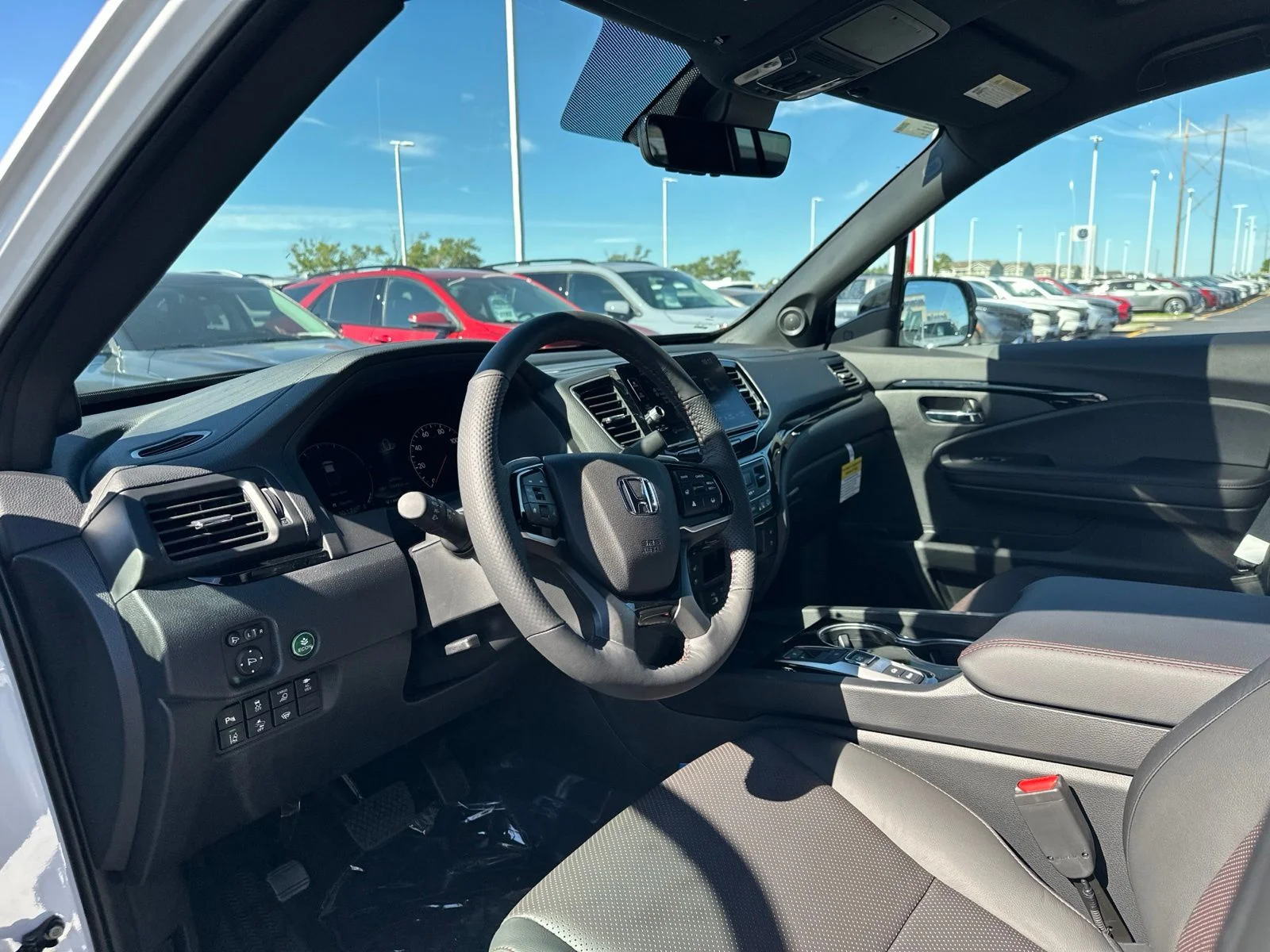 New 2026 Platinum White Pearl Honda Black Edition image 14