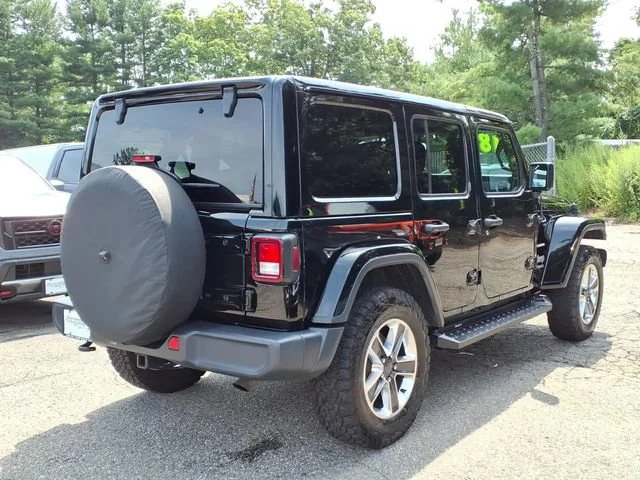 Used 2018 Black Jeep Sahara 4x4 image 6
