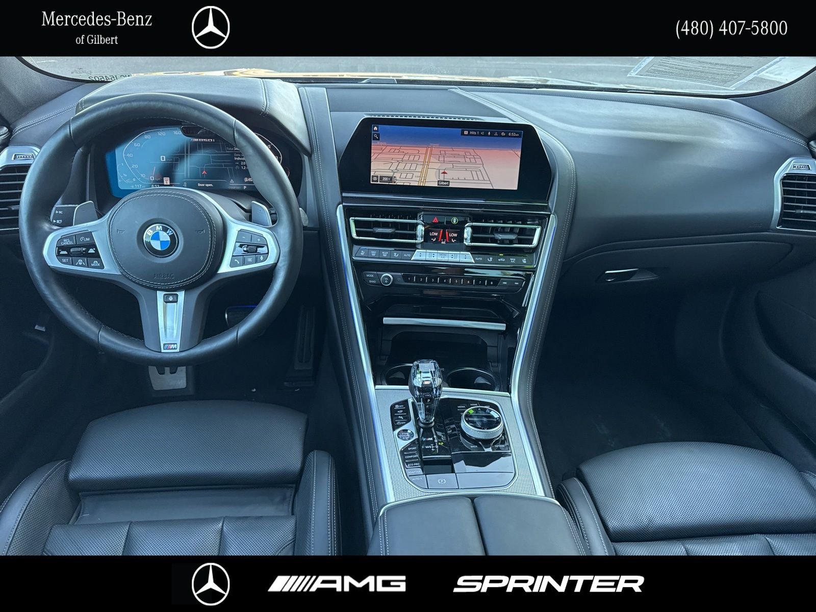 Used 2022 Black BMW M850i xDrive Gran Coupe image 23