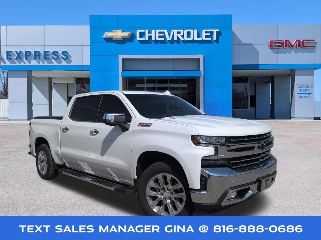 Certified Used 2022 SUMMIT WHITE Chevrolet LTZ image 1